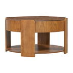 Vibe Haus Farmhouse Round Lift Top Coffee Table