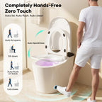 Fully Intelligent Toilet with Automatic Flip Cover