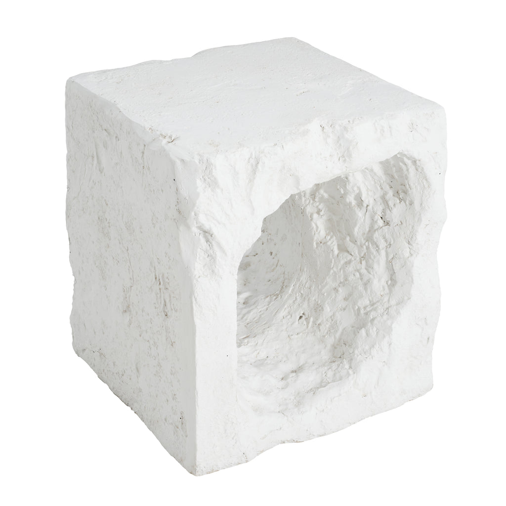 Lyra Outdoor Patio Karst Cave Inspired MGO Side Table