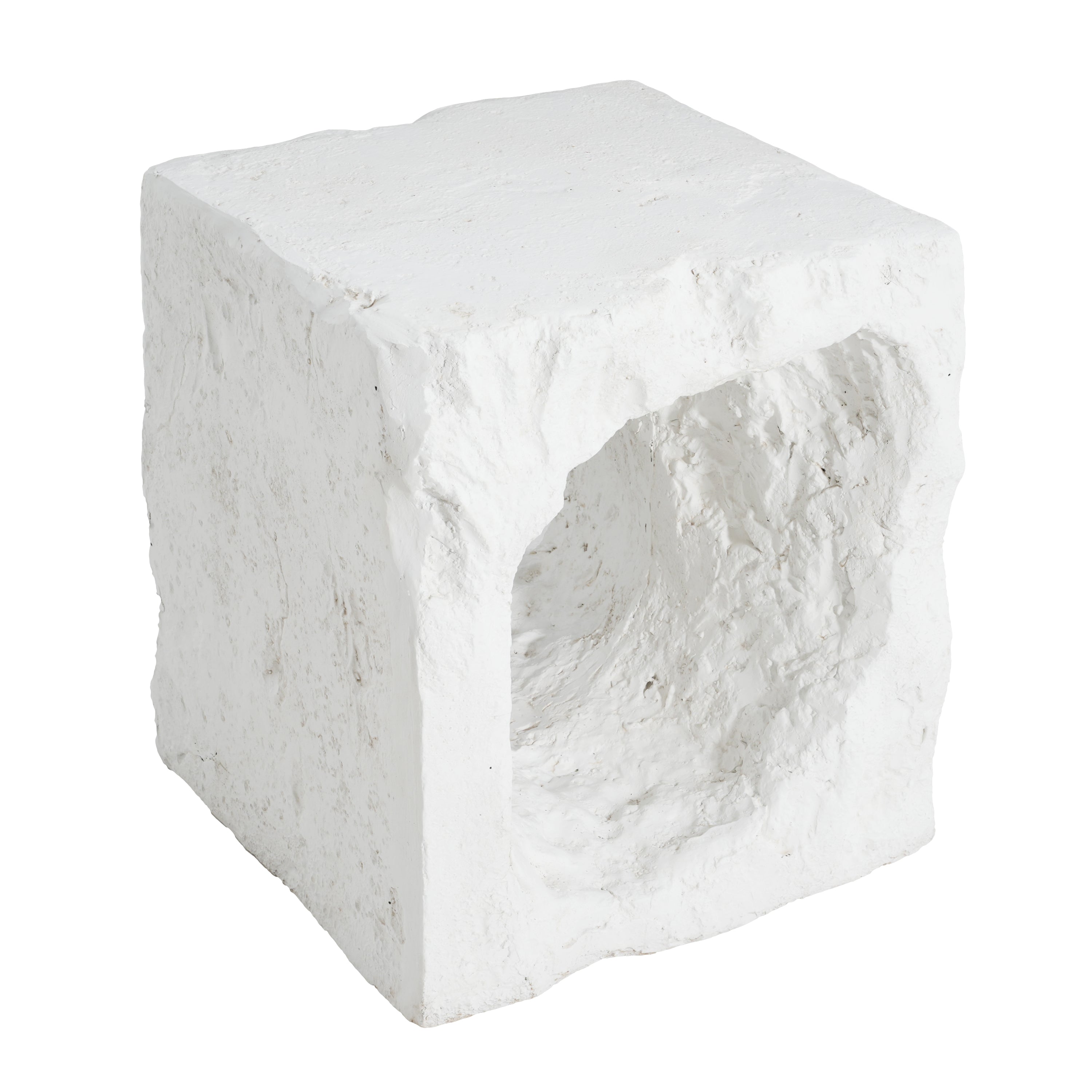 Lyra Outdoor Patio Karst Cave Inspired MGO Side Table