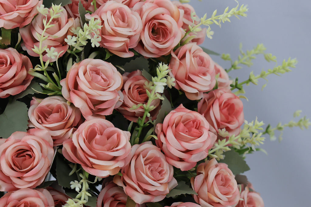 24-Inch Artificial Rose Decoration in Pink