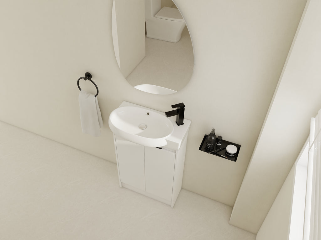 23" Freestanding Bathroom Vanity with Sink