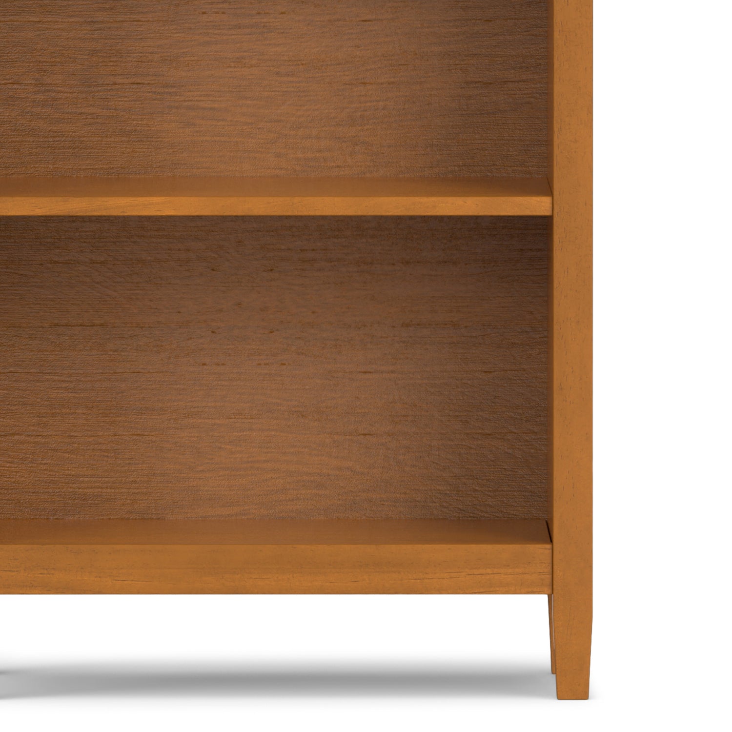Warm Shaker 5 Shelf Bookcase