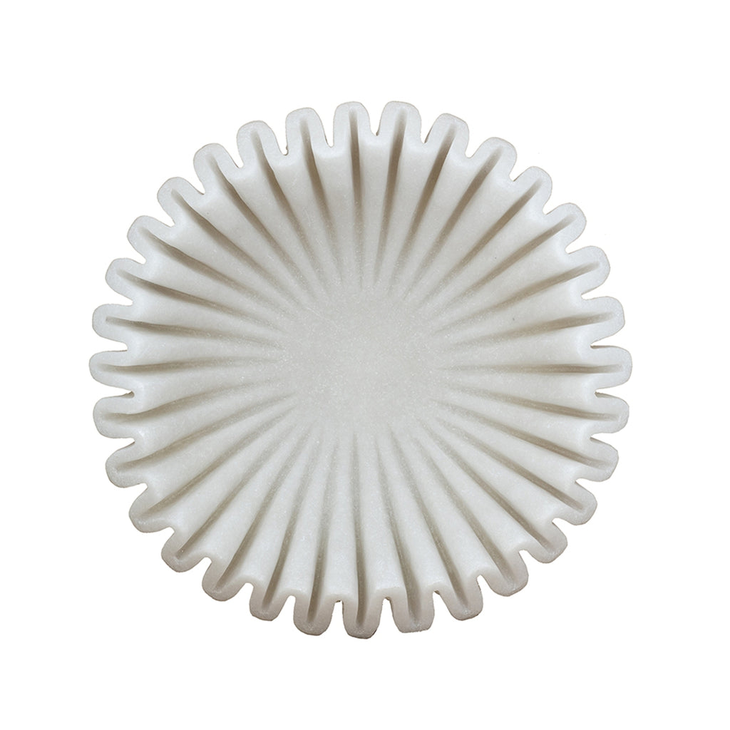 D9.5x2.5" Wavy Round Bowl