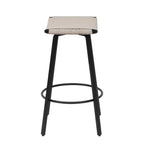 Backless Handwoven Kitchen Dining Bar Stools Set of 2