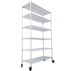 6 Tier 6000lbs Capacity NSF Metal Shelf Wire Shelving Unit