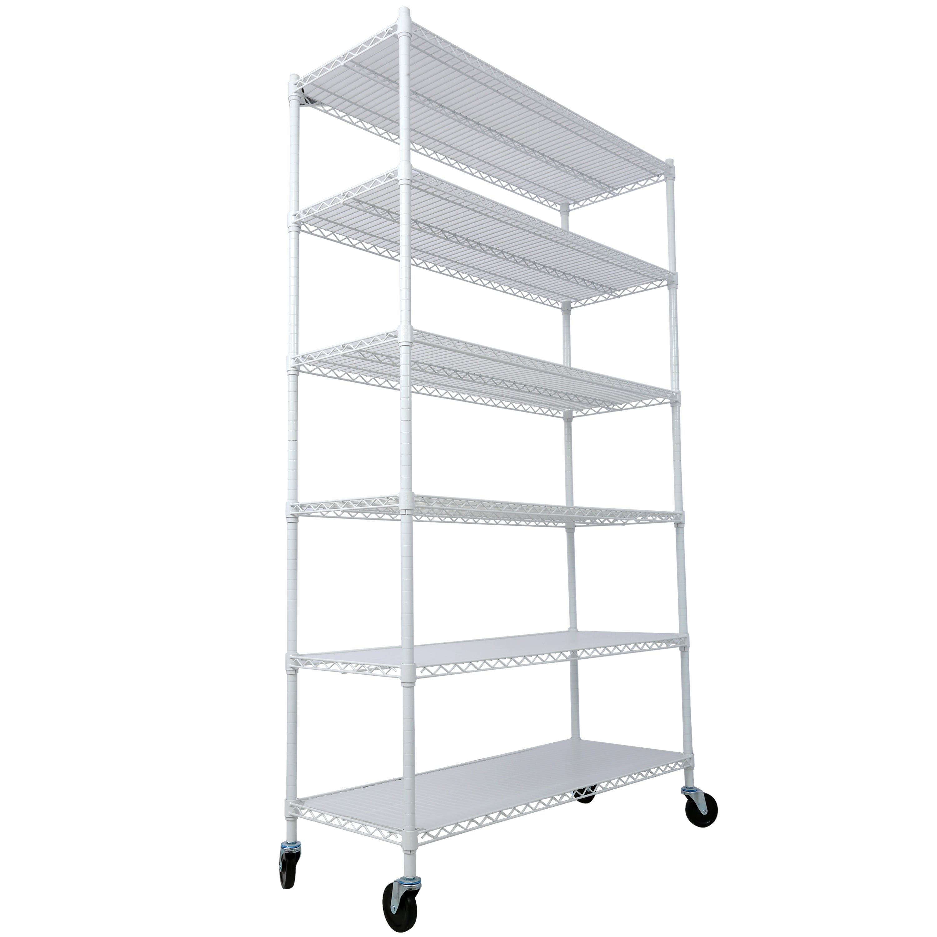 6 Tier 6000lbs Capacity NSF Metal Shelf Wire Shelving Unit