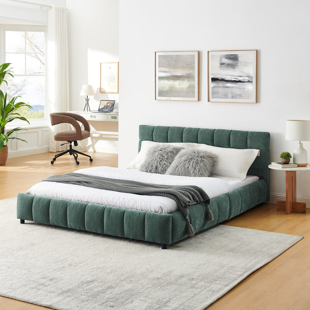 Queen Size Upholstered Bed
