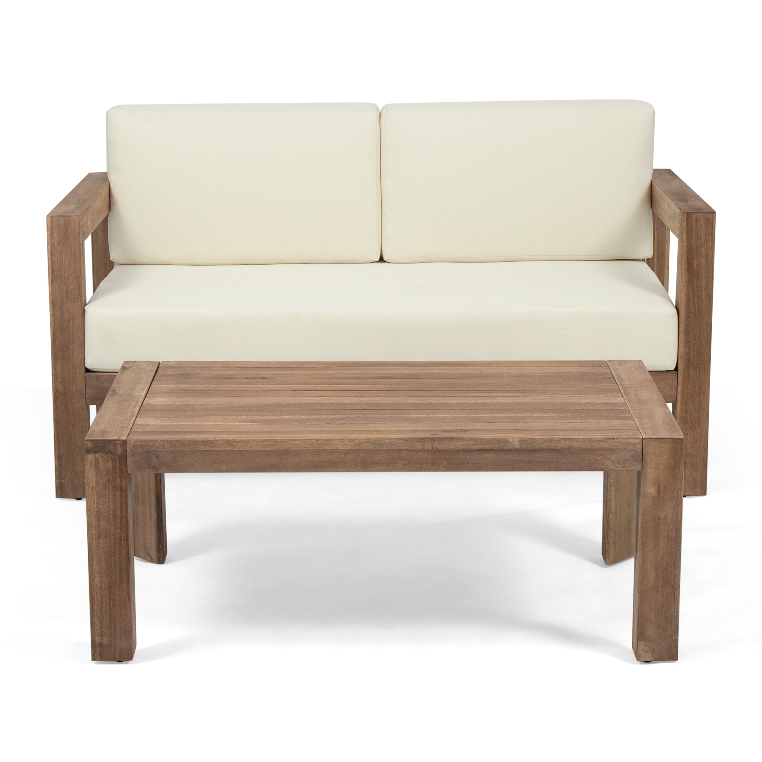 Genser Loveseat & Coffee Table