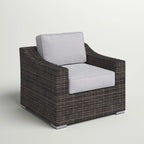 Fully Assembled Patio Chair with Cushion