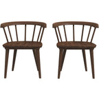 Minimalist Kingsley Mid-Century Modern Dining Chair (Set of 2)