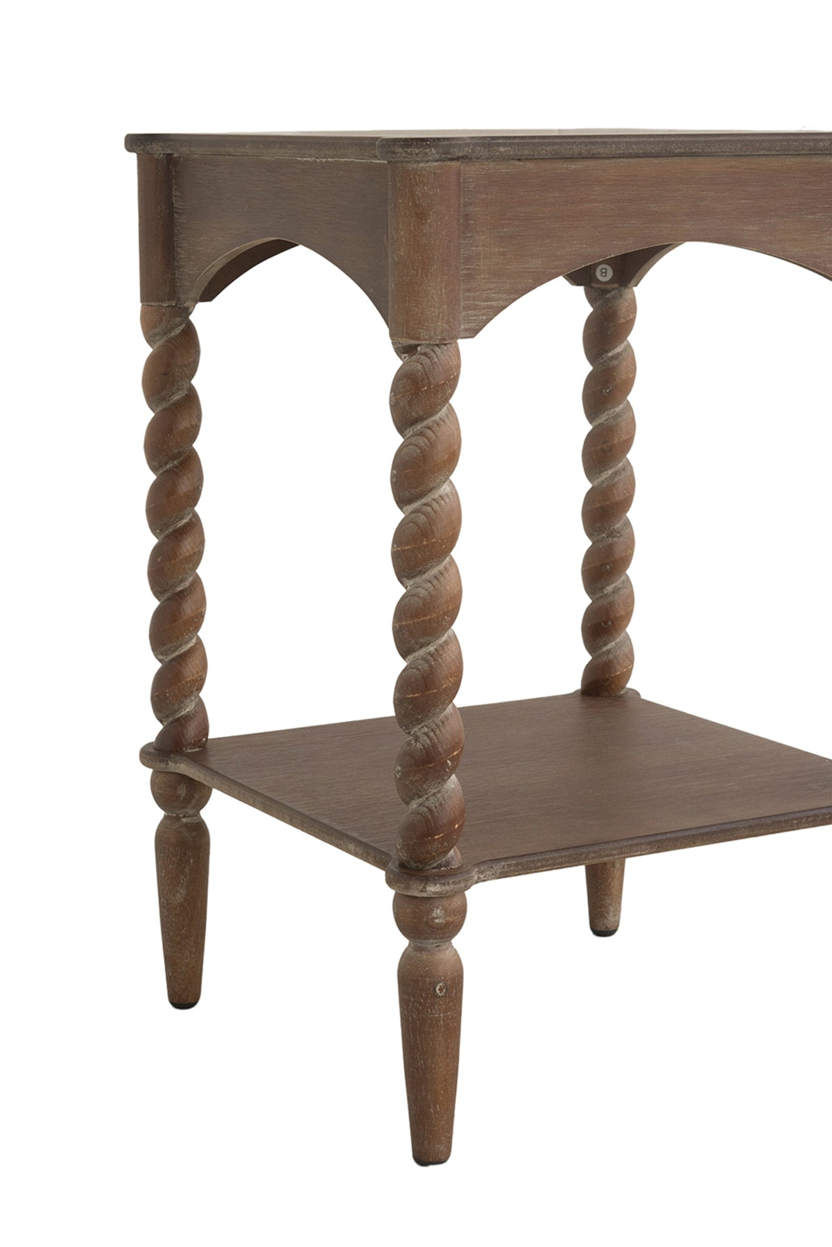 Distressed Rustic Side Table
