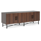 Functional 4-Door TV Cabinet
