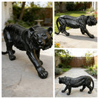 Simulated Black Tiger Statue
