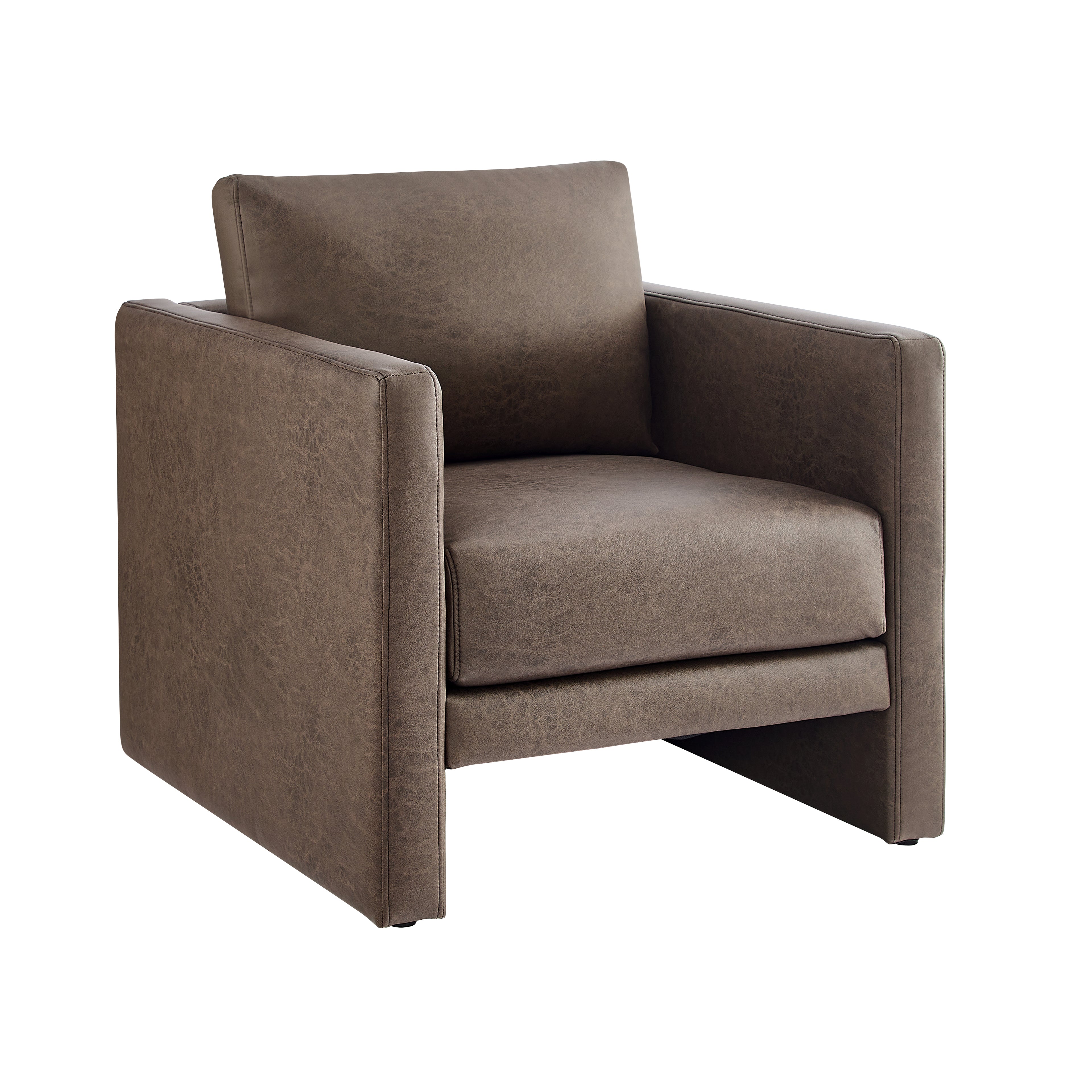 Tulo Faux Leather Club Chair