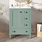 24-Inch Light Bathroom Vanity Cabinet