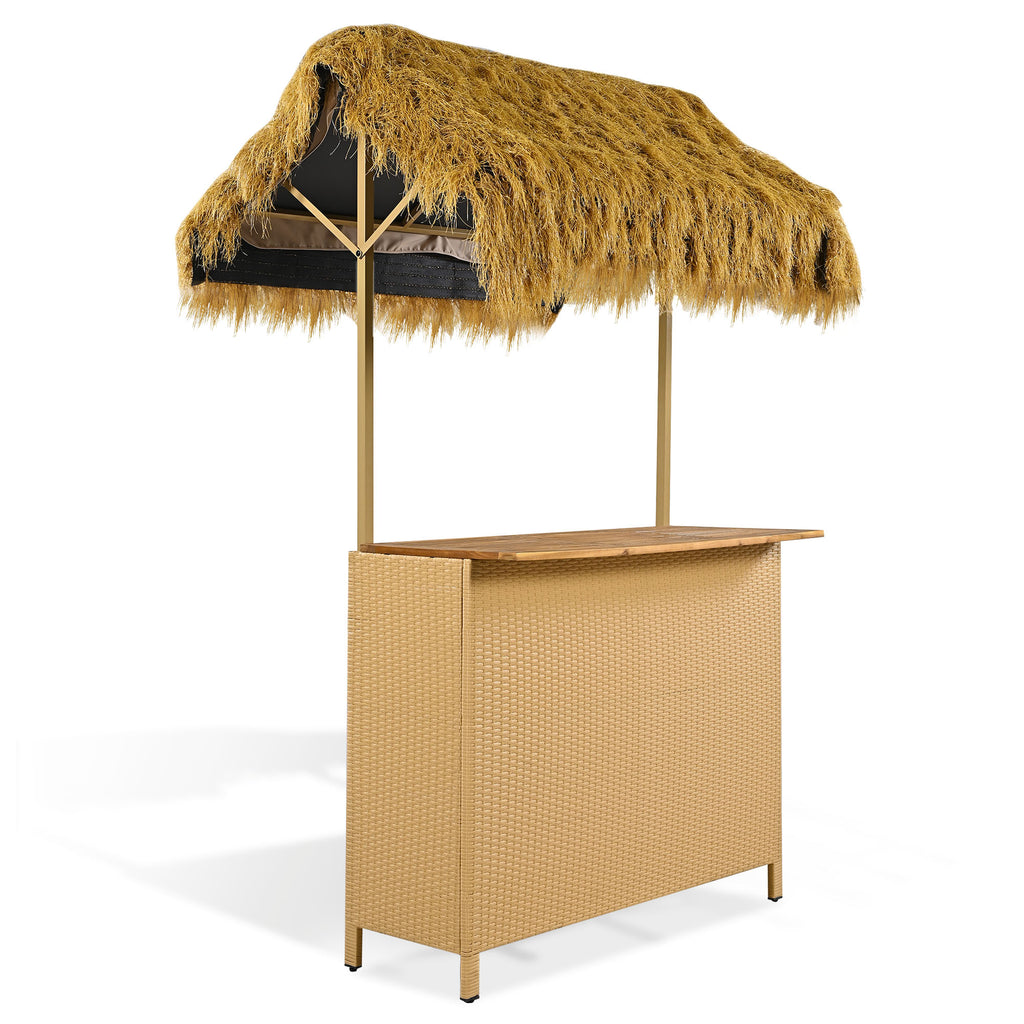 GO Hawaiian-Style Bar Height Patio Set