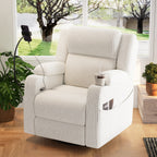 Electric Power Recliner Chair with Heat and Massage