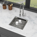 17" Undermount Kitchen Sink - Workstation Design