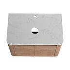 30'' Wall-Mounted Bathroom Vanity & 2 Soft-Close Doors