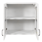 Wall Cabinet with Glass Doors