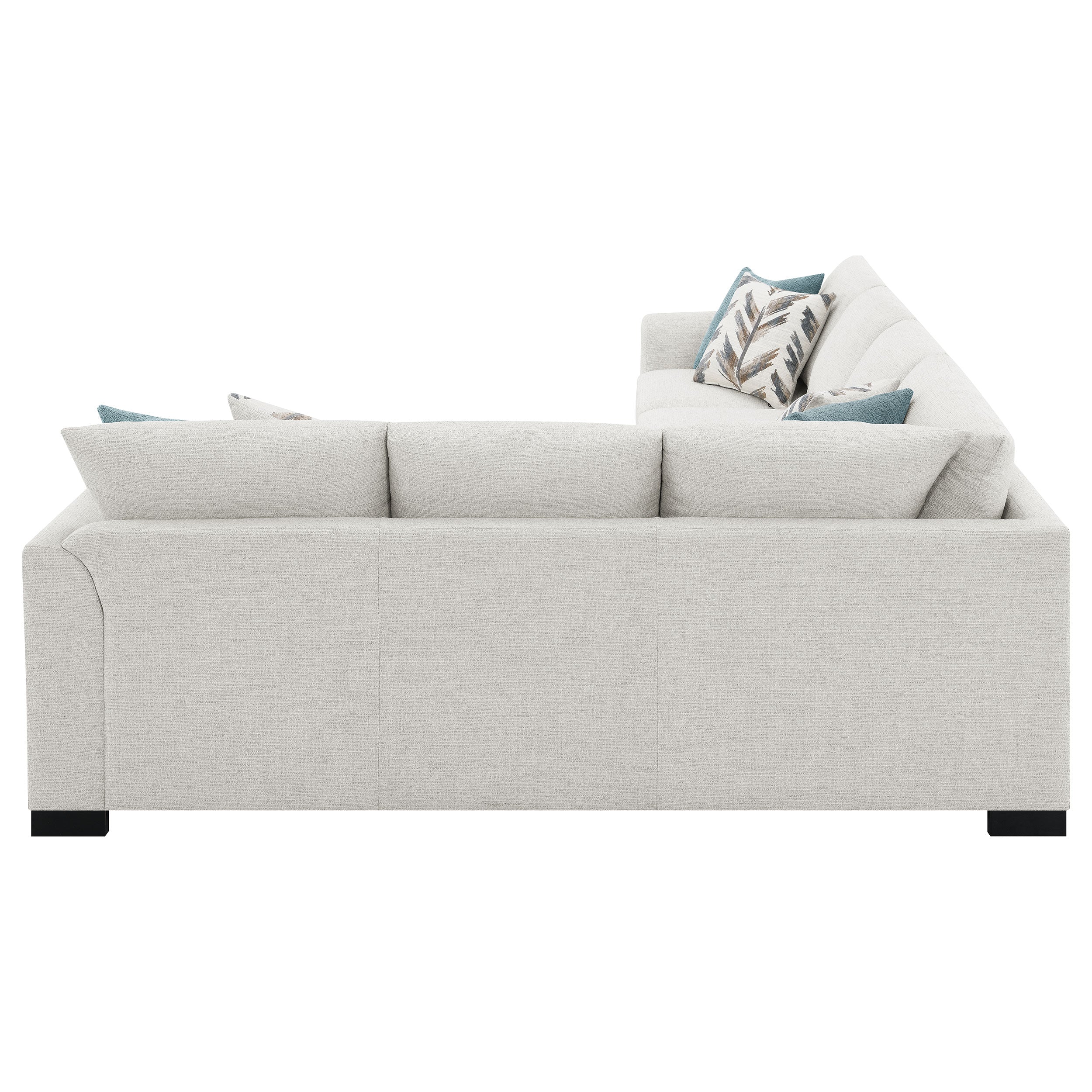 Radison Greige Upholstered Sectional Sofa