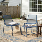 Kincaid Outdoor 3-Piece Conversation Set with Iron Frame