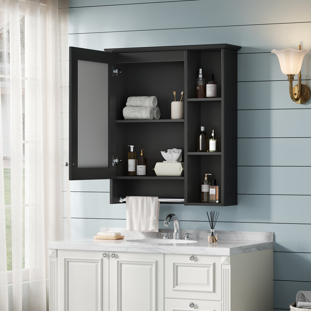 3-in-1 Bathroom Mirror Cabinet