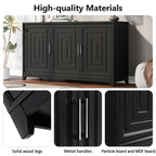 Vibe Haus TV Stand for TVs Up to 65 Inches