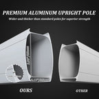 Round Cantilever Umbrella with Center Pole - Lake