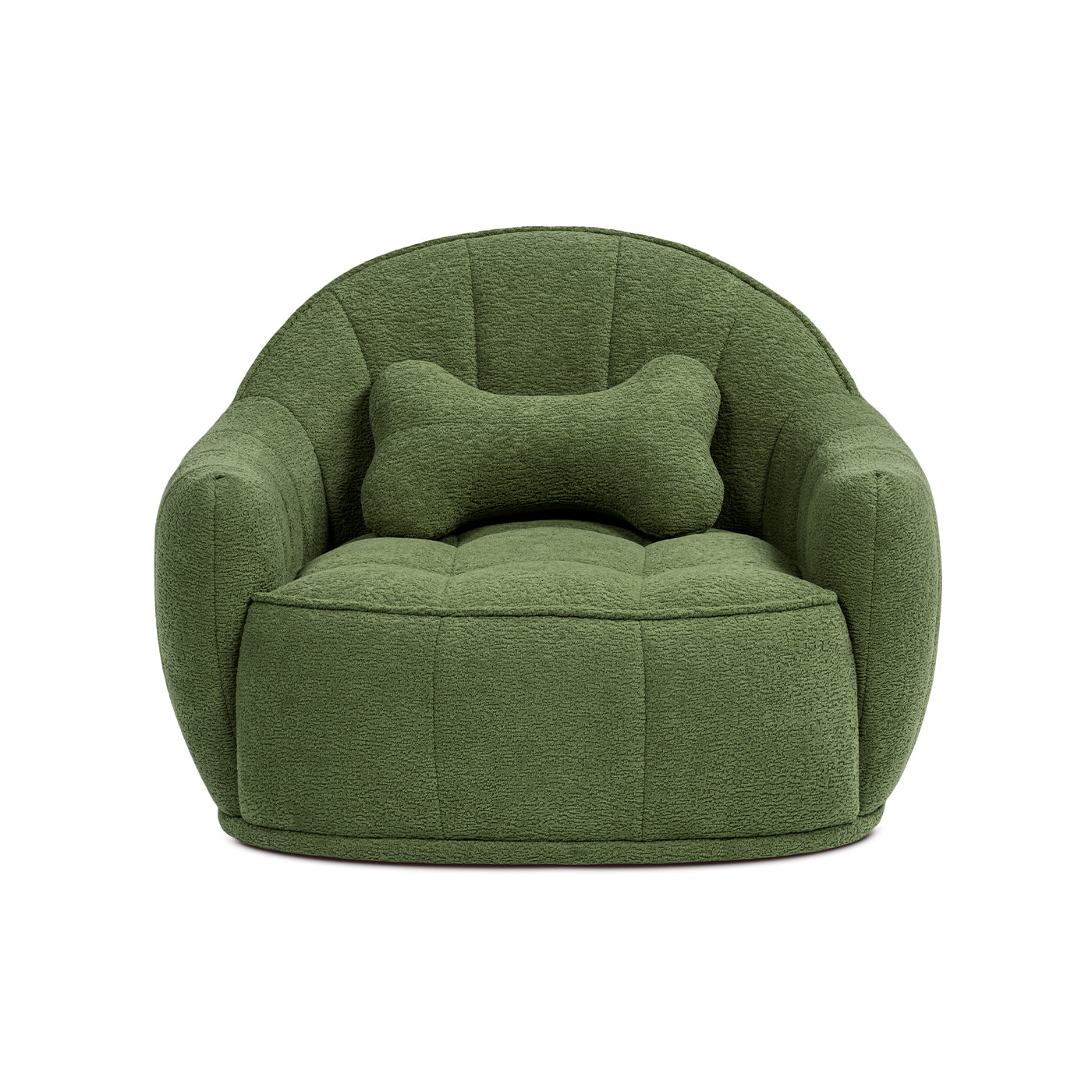 Louie 30.5" Dog Sofa Bed in Moss