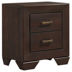 Oatfield Dark Cocoa 5-Piece Eastern King Bedroom Set