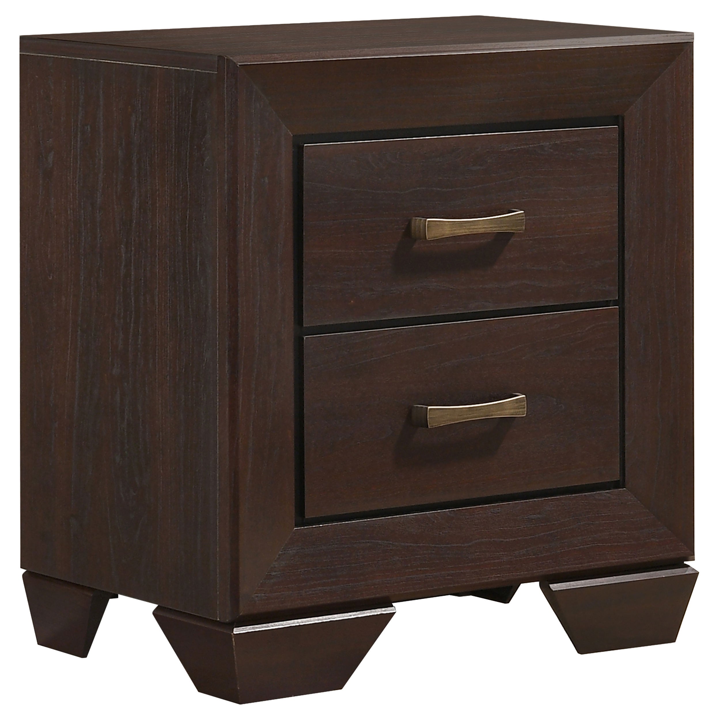 Oatfield Dark Cocoa 5-Piece Eastern King Bedroom Set
