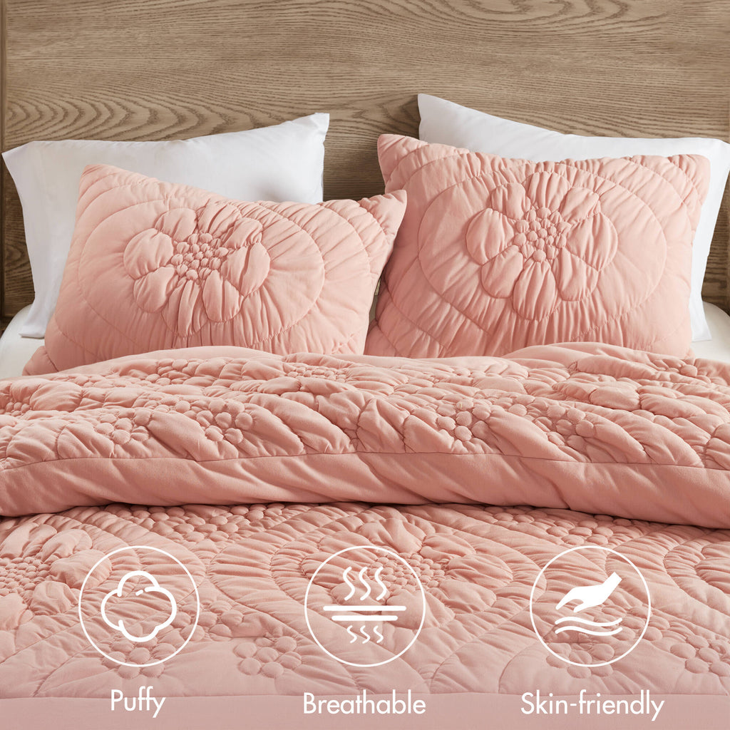 3-Piece Full/Queen Comforter Set