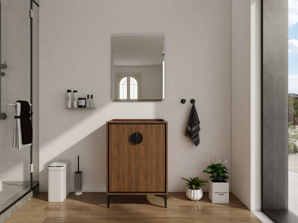24'' Bathroom Vanity Without Top Sink