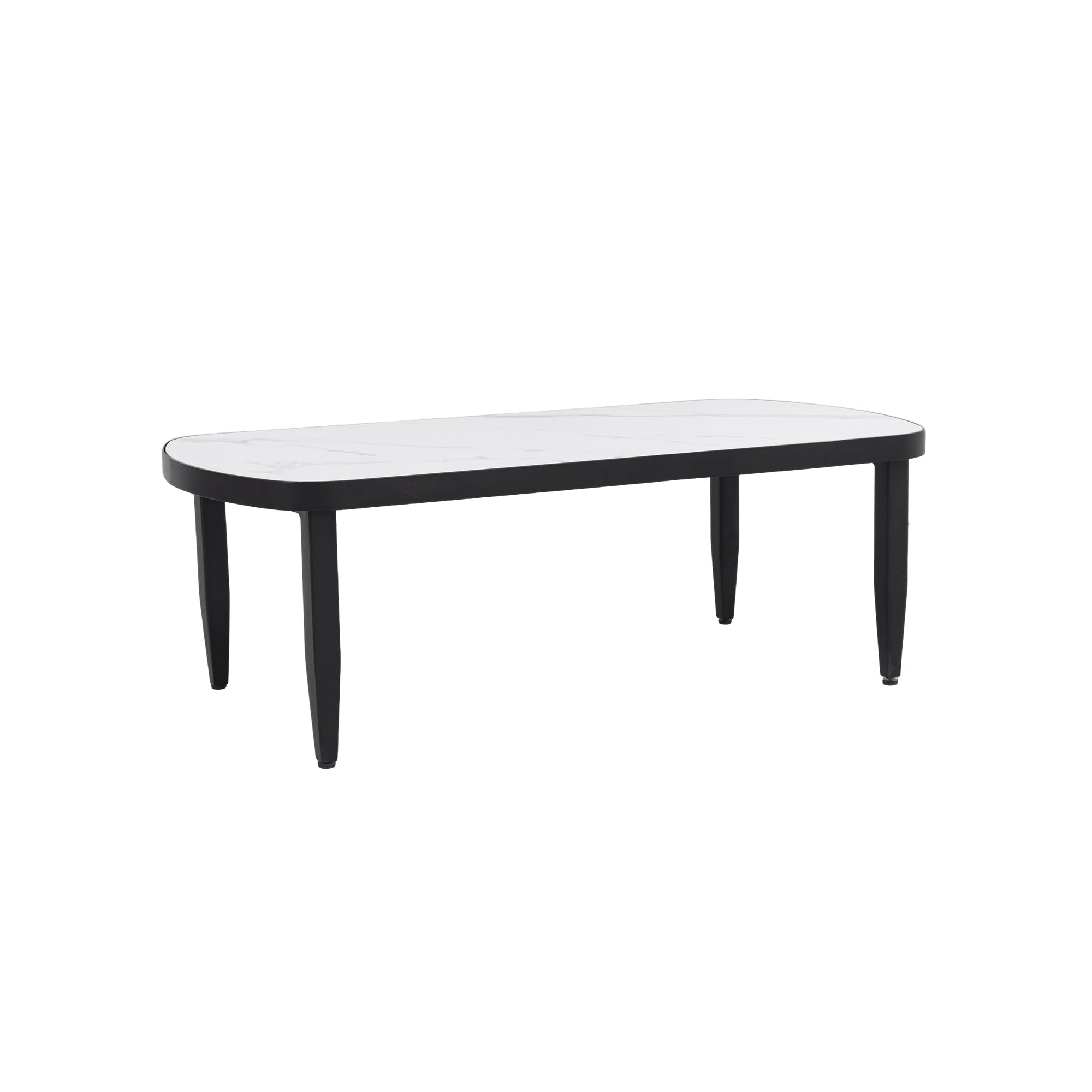 Modern Outdoor Elegance Arc Coffee Table