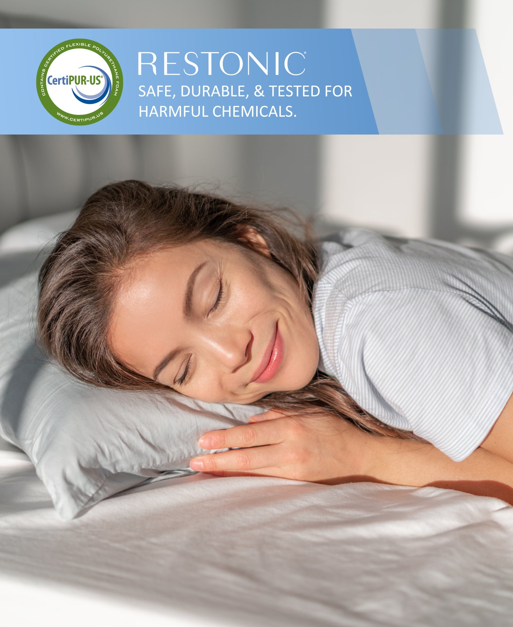 Restonic Comfort Care 15" Euro Top Hybrid Mattress