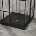 Goodyo Corner Shower Enclosure 36 in. D x 36 in. W x 72 in. H