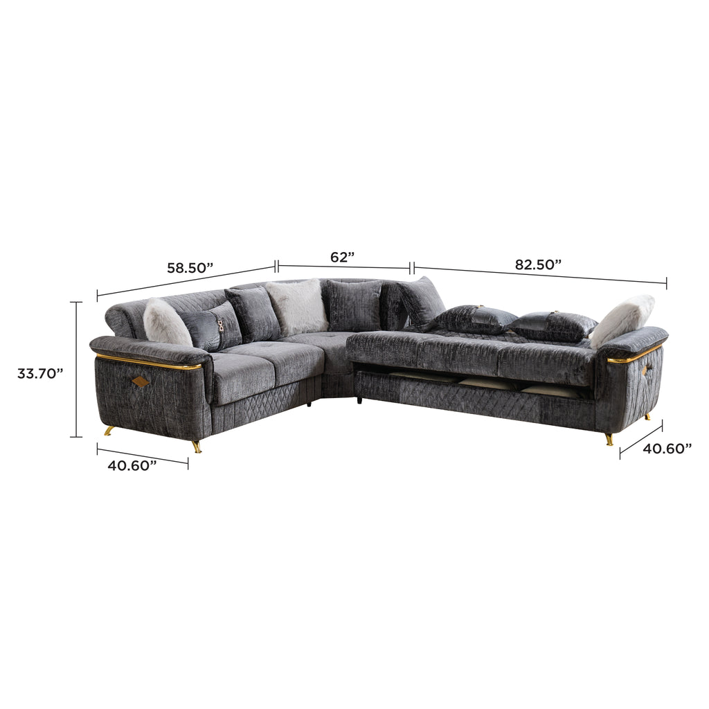ARGO Contemporary Reversible Sectional