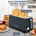 4-Slice Toaster with Warming Rack
