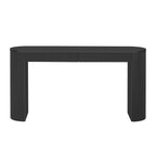 U_STYLE 58.3" Entryway Table with Large Top and Dual Drawers