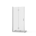 Goodyo 36"x 72" Bifold Frameless Glass Shower Door