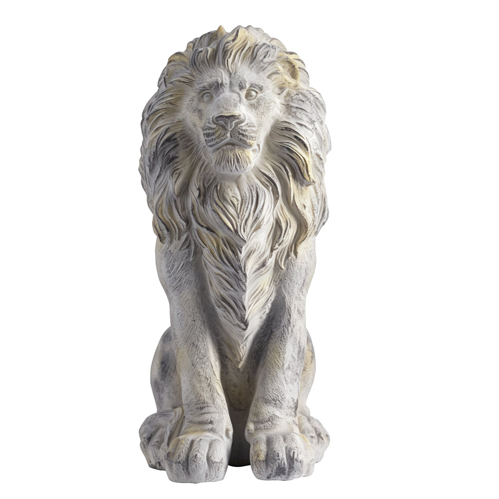 24.61" H Outdoor Lion Statue