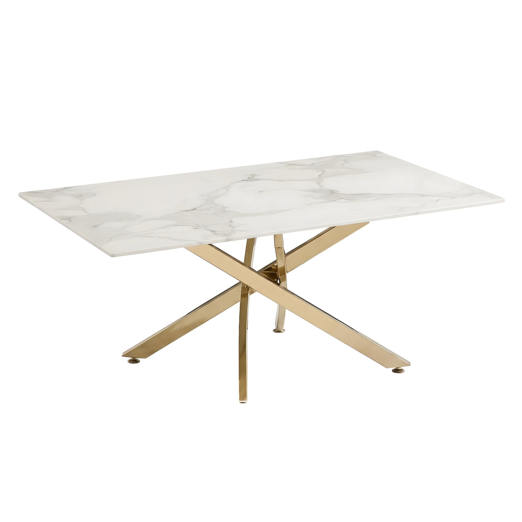 Faux Marble Table