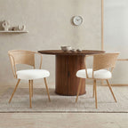 Wicker Dining Chairs - 2-Piece Set