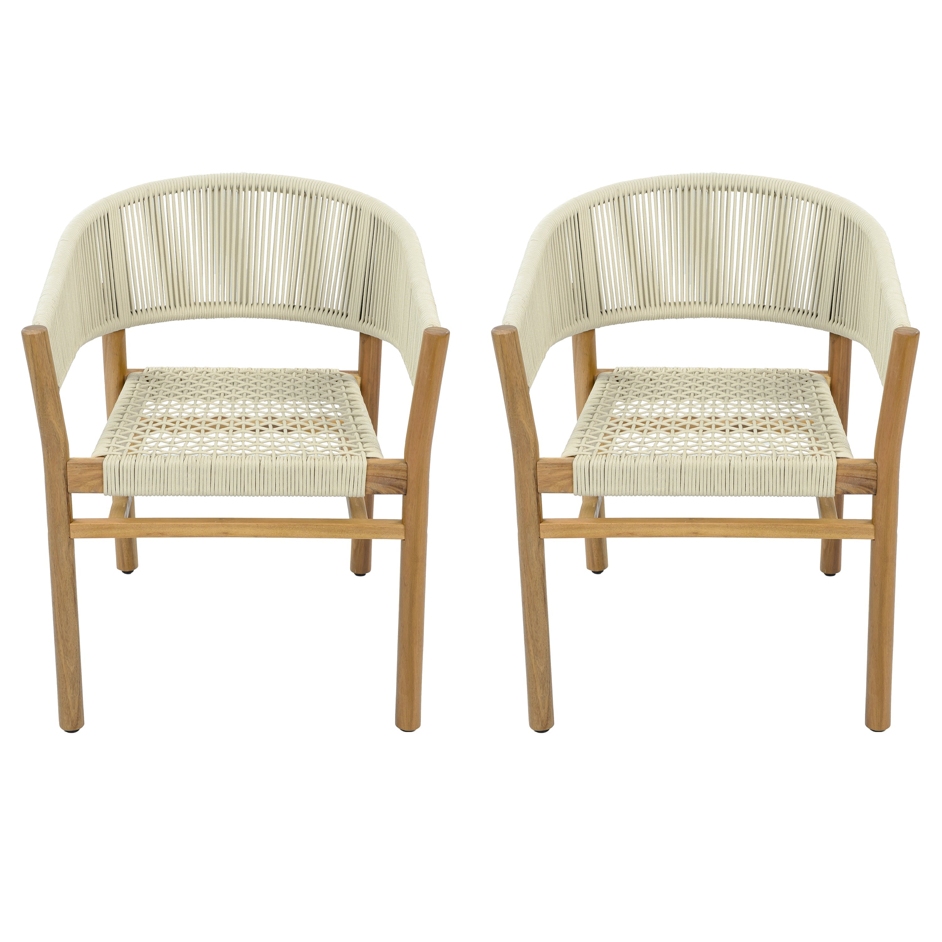 Outdoor Accent Chair Set - 2 Person Seating Group