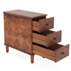 11.81" Solid Wood Narrow End Table