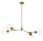 Jewel Four Lights Modern Farmhouse Chandelier