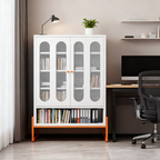 Modern Minimalist Double Door Shoe Cabinet
