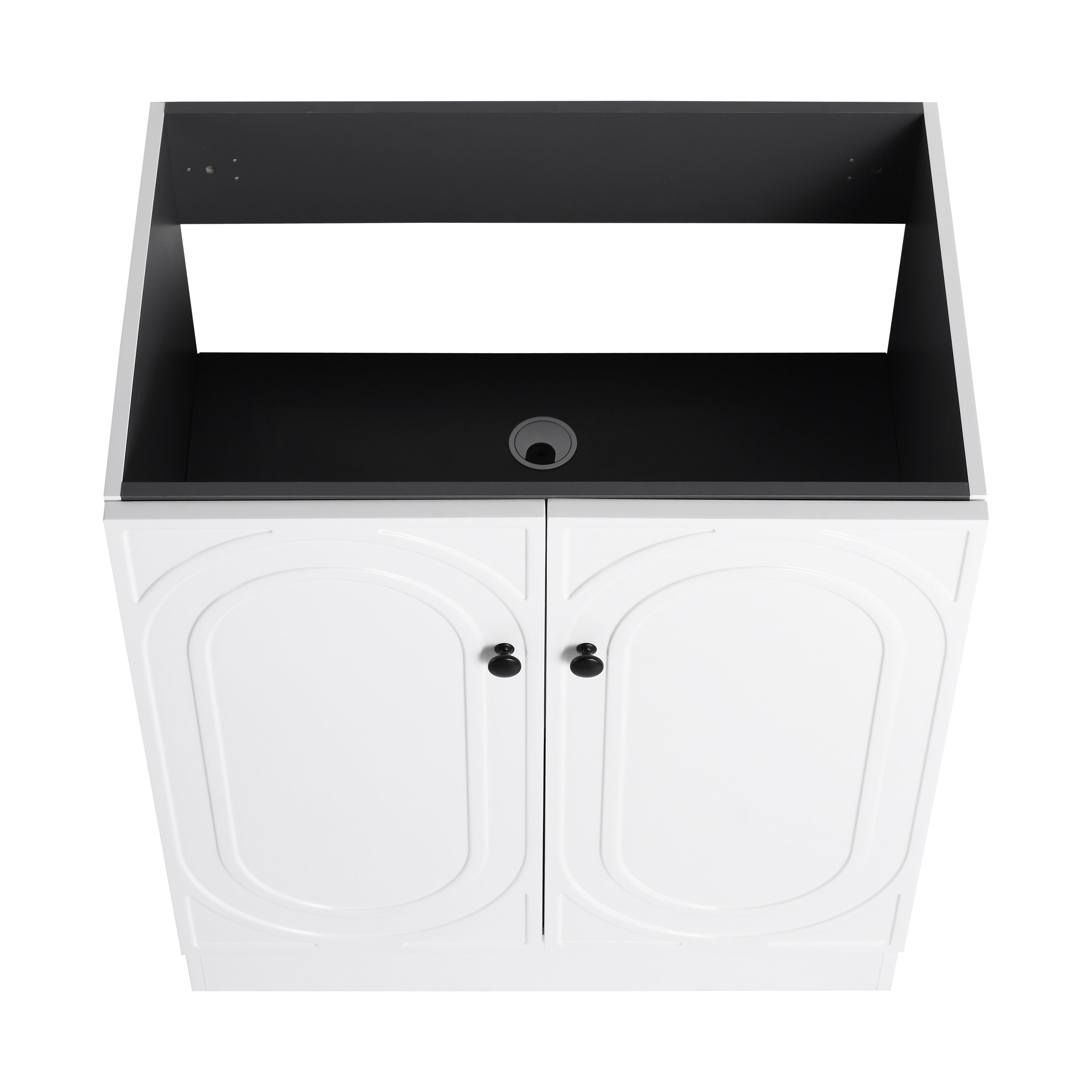 30" Freestanding Bathroom Vanity & 2 Soft-Close Cabinet Doors